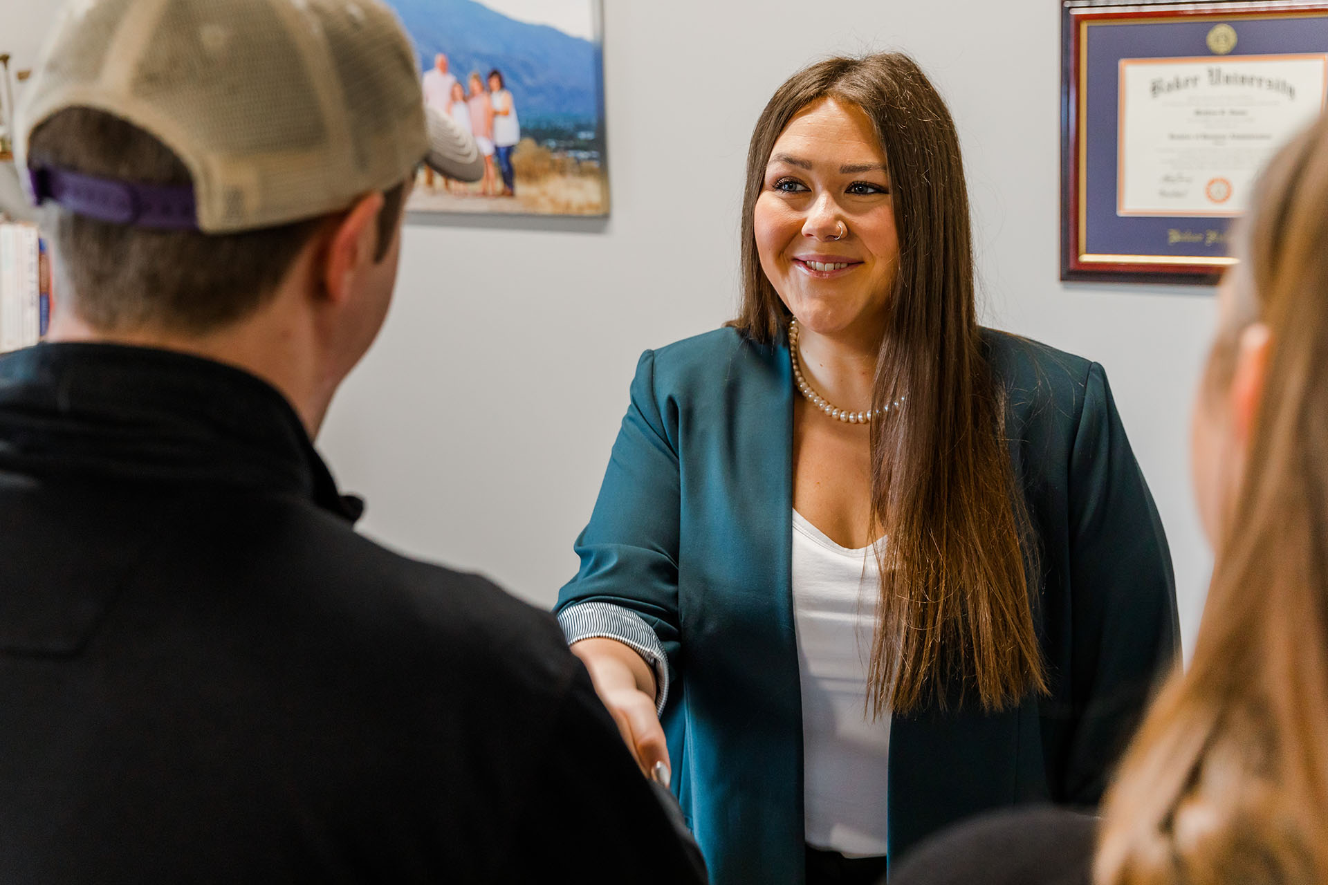 RailTrust Mortgage meeting to discuss new home loan.